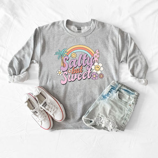 Salty But Sweet Graphic Sweatshirt
