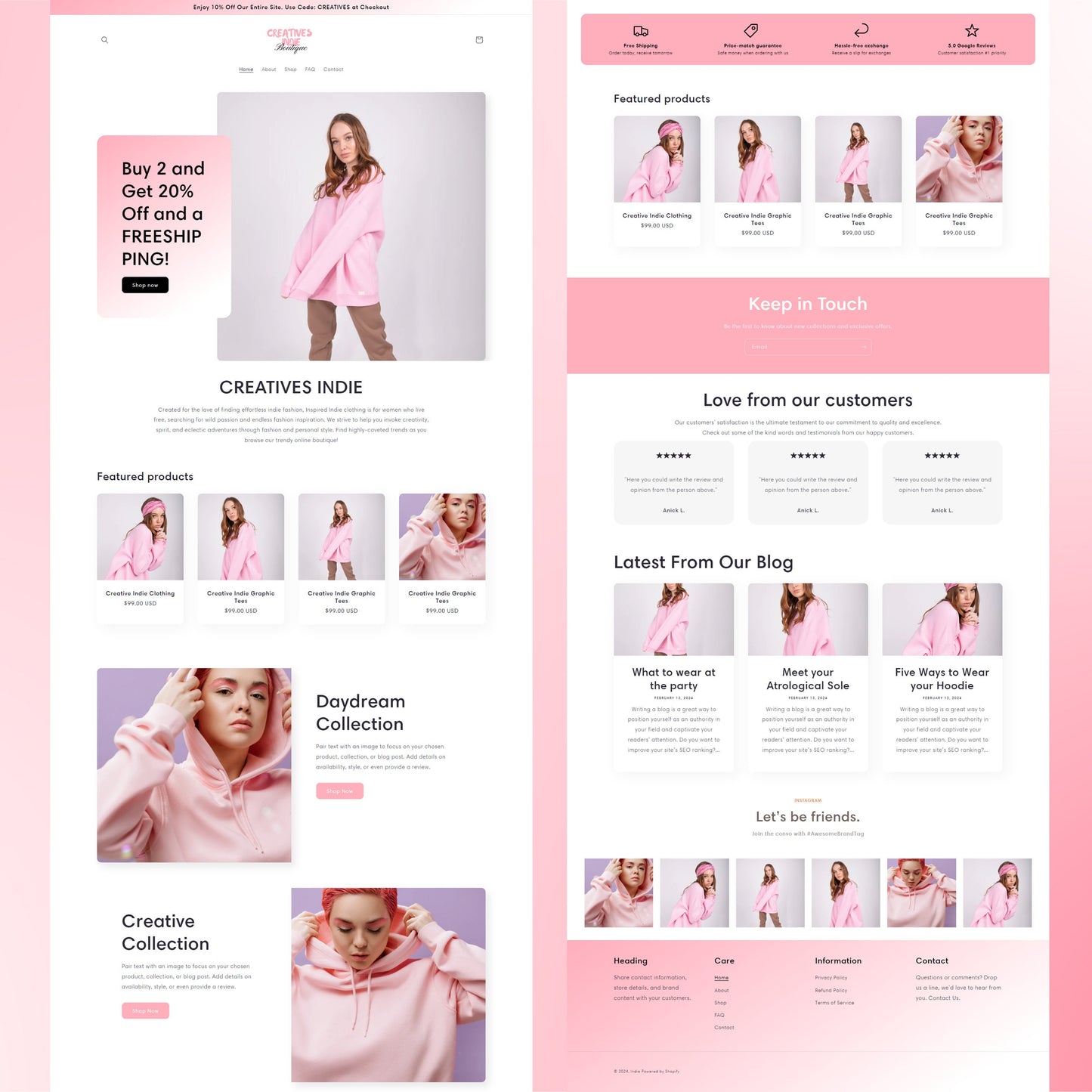 Clothing Pink