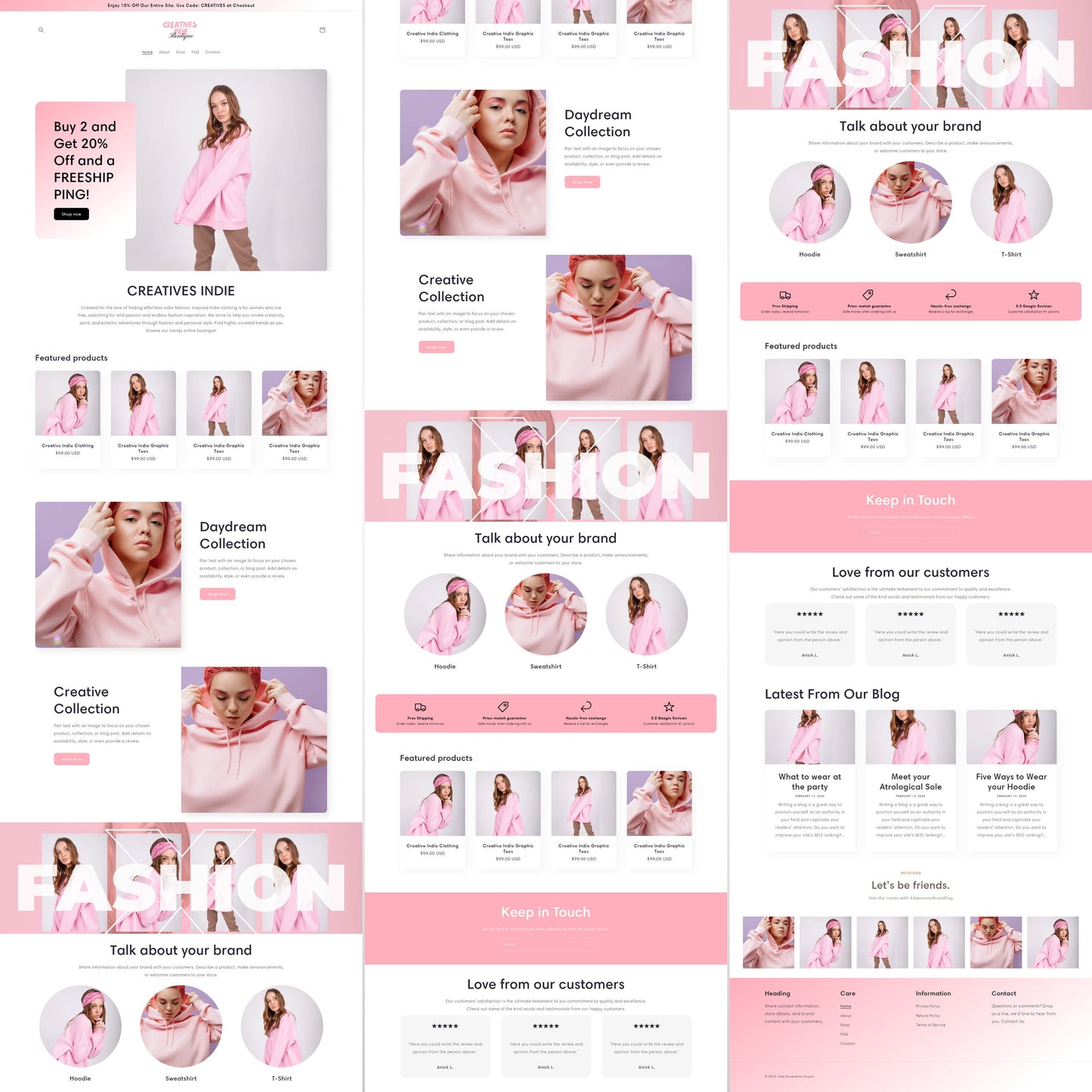 Clothing Pink