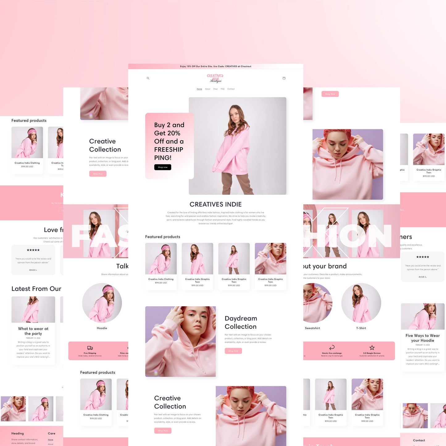 Clothing Pink